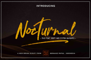 A Brush Stroke Typeface for Editorial Design and Content Branding