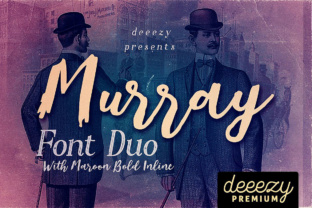 A Handmade Maker’s Take on Murray Script Font Duo