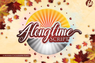 Alongtime Script: A Modern Display Font for Meaningful Digital Moments