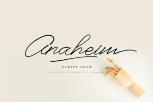 Anaheim Script: A Lovely Font for Crafters & Makers