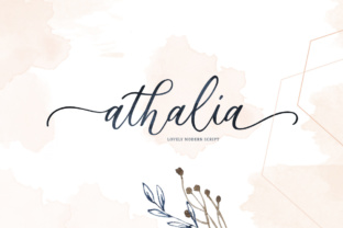 Athalia Script: The Luxury Typeface Makers Love