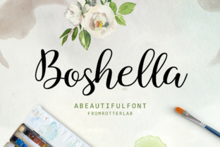 Boshella Script: A Modern Feminine Font for Editorial Design