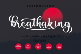 Breathaking Script: A Fresh, Friendly Font That Makes Your Brand Feel Human