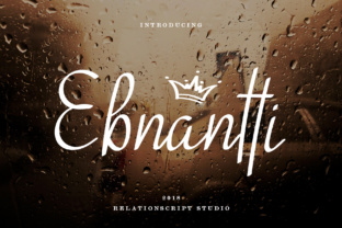 Ebnantti Script: A Hand-Drawn Typeface for Campaign Design