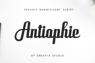Elevate Campaigns with the Antiophie Script Font