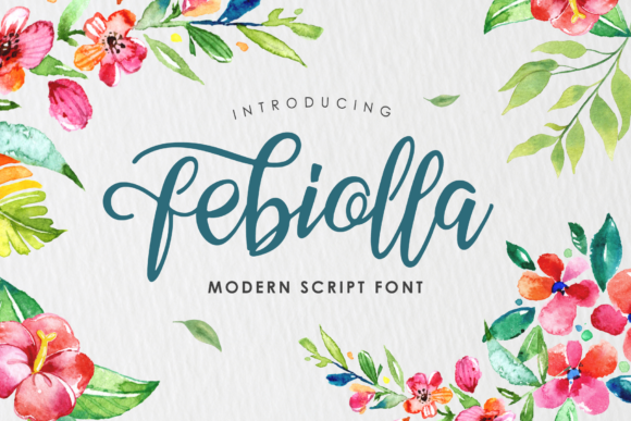 Febiolla Script: A Typeface Built for Editorial Charm