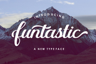 Funtastic Script: A Bold Vintage Font for Business Branding
