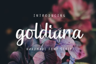 Goldiana Script: The Handwritten Font for Authentic Branding