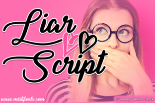 Liar Script: A Bold, Polished Script Font for Real Small Business Branding