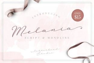 Melania Script: A Handwritten Font for Makers and Shops