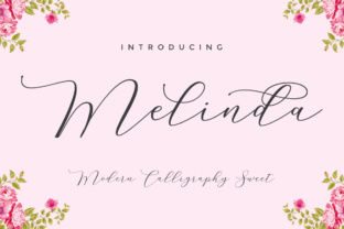 Melinda Script Font: Sweet Calligraphy for Your Brand