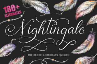 Nightingale Script: A Light, Magical Font for Makers