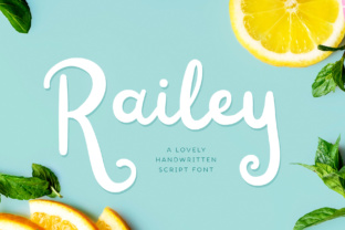 Railey Script: The Handwritten Font That Polishes Small Branding