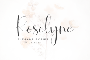 Roselyne Script: A Modern Calligraphy Typeface for Branding