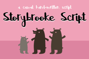 Storybrooke Script: A Playful Font for Real Brand Charm