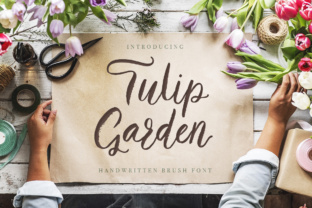 Tulip Garden Script: A Handwritten Font That Breathes Life Into Editorial Design