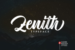 Zenith Script: The Perfect Script Font for Handmade Products